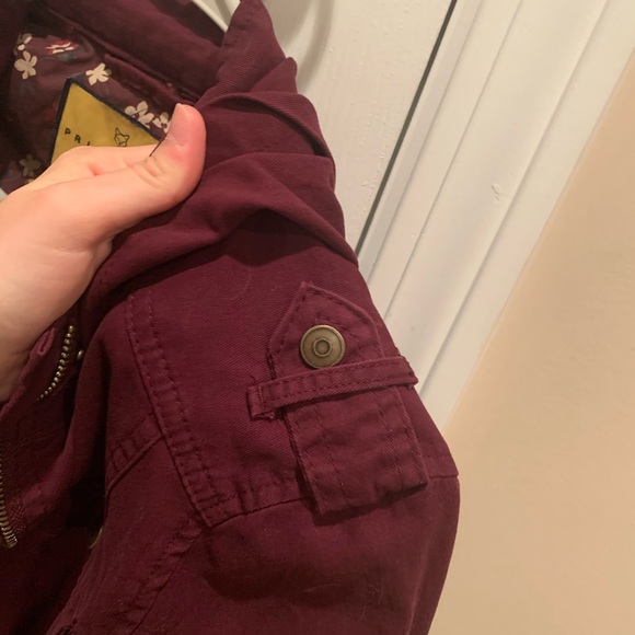 SOLD NWOT Aeropostale Maroon Jacket - Picture 6 of 8